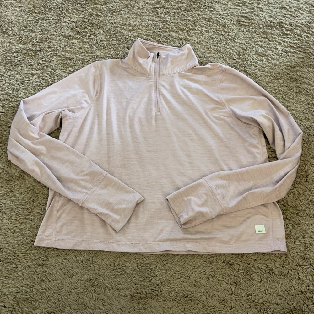 Vuori Crescent half zip size M